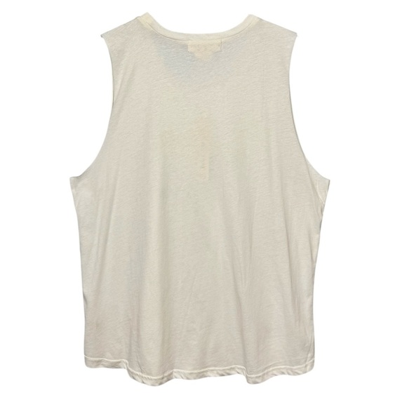 NEW Saltwater Luxe Cream Good As Gold Women’s Muscle Tank Sz 2X - Picture 7 of 9